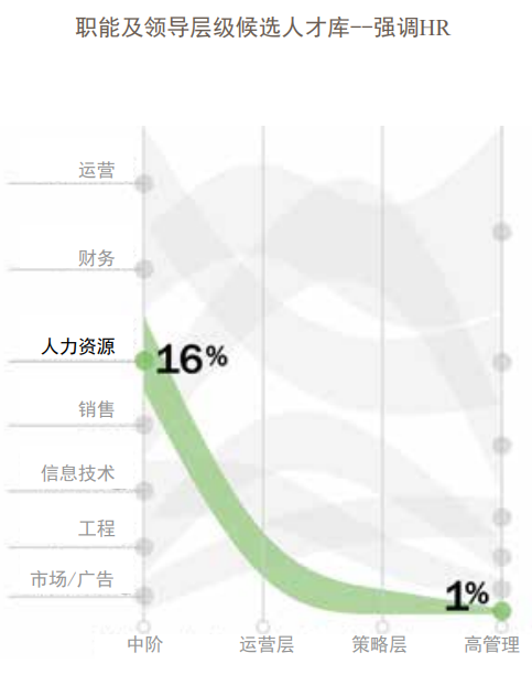 职能及领导层级候选人才库--强调HR