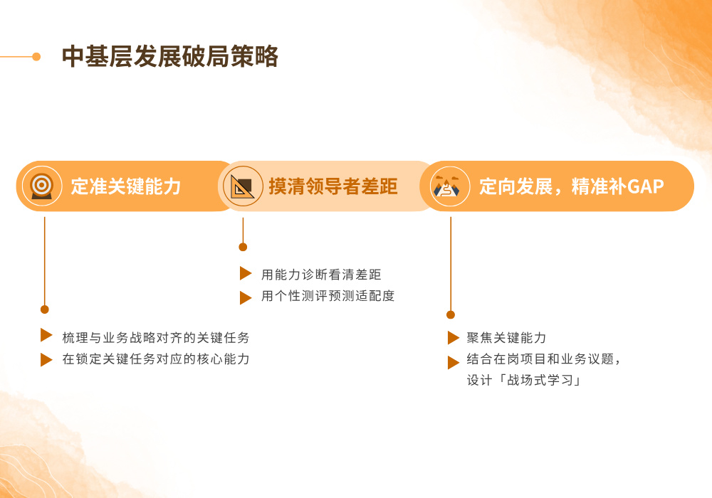 中基层敏捷培养方案