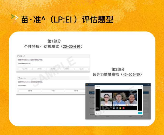 苗准评估题型