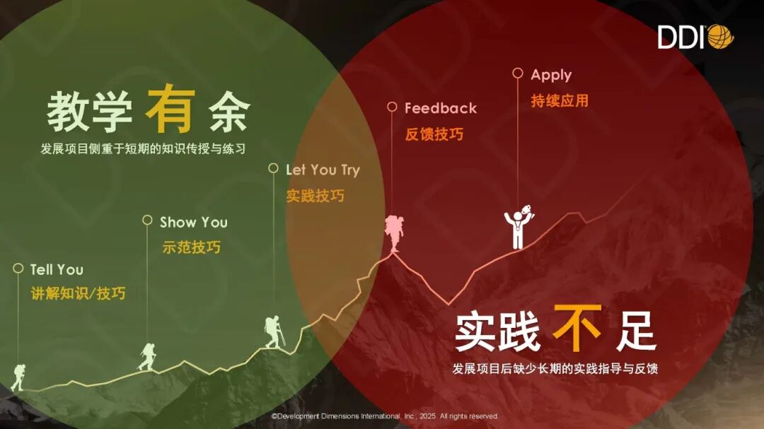 教学有余，而实践不足，反馈也不及时